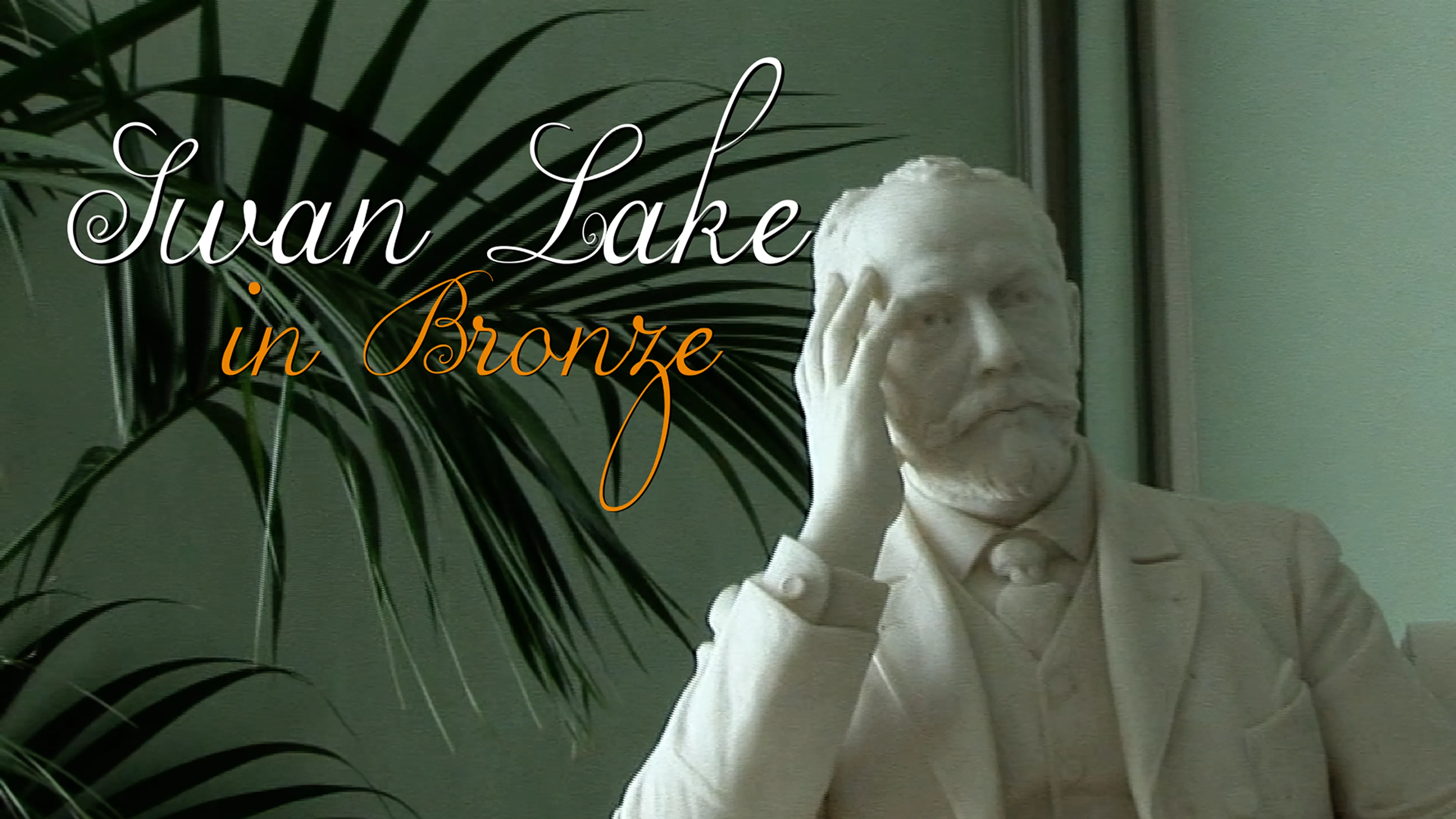 Swan Lake in Bronze poster